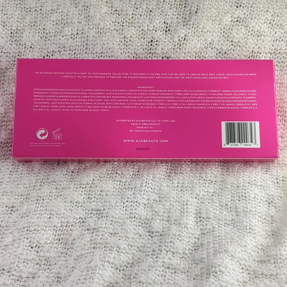 Ace Beautē Blossom Passion Palette, 19.2g/0.68oz - Picture 5 of 13